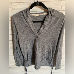 Roxy navy blue stripe Women's Hoodie Top